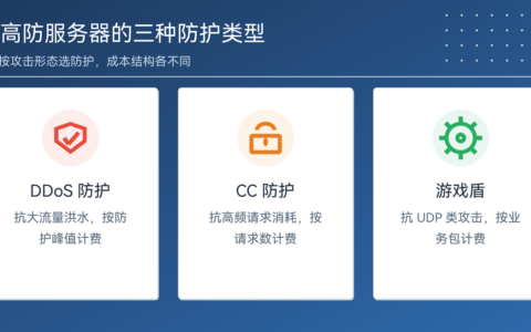 高防服务器租用怎么选（对比：防护类型与线路选型要点）