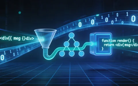 Vue 模板是如何编译的？经历了哪些过程？（从 template 到 render 函数全流程解析）